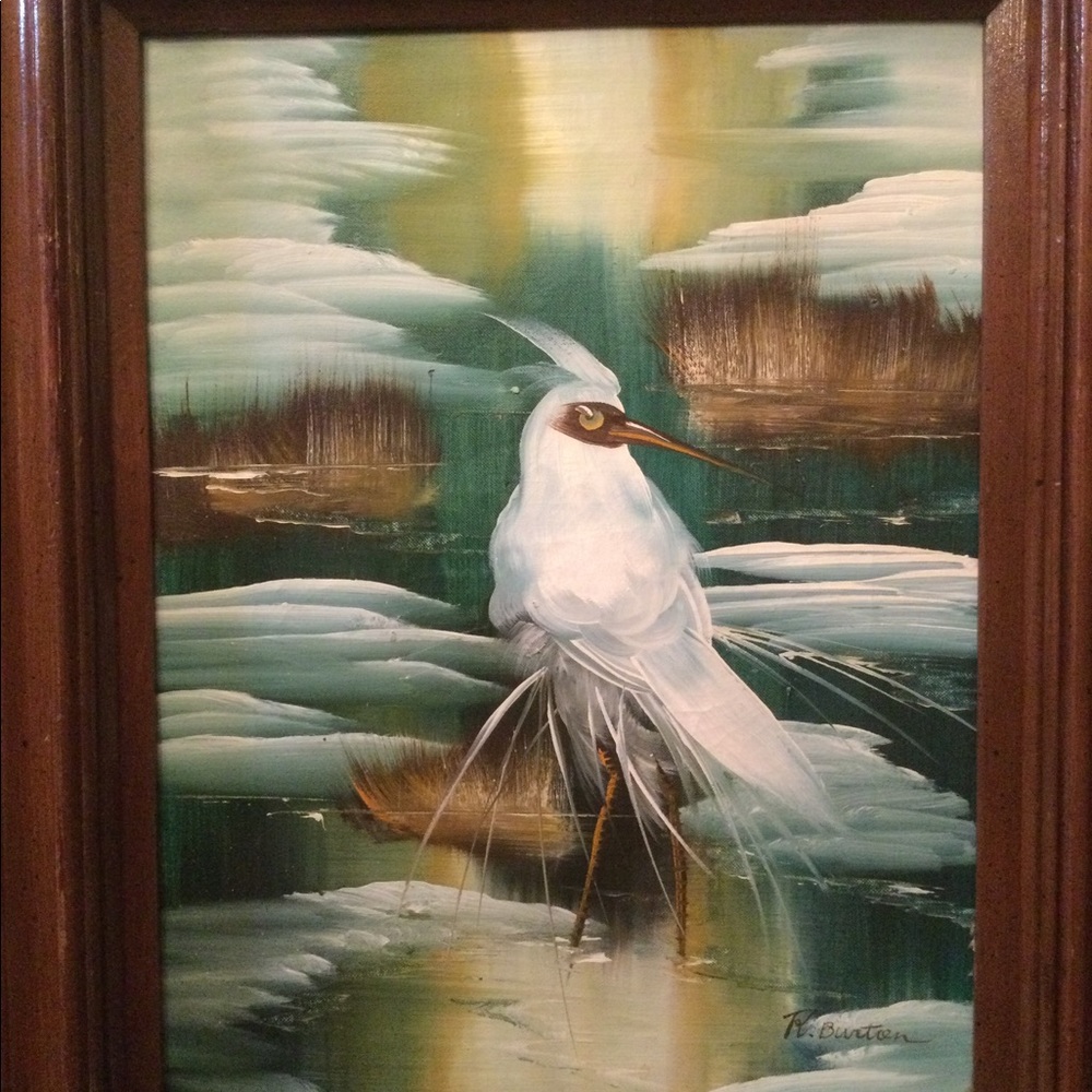 Vintage Original Oil Painting from a high end Atlanta estate